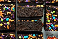 Pumpkin Fudge Brownies with Warm Spices and Gooey Center
