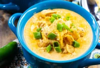 Creamy Slow Cooker White Chicken Chili Recipe