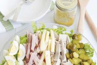 Cuban Cobb Salad with Zesty Mustard Vinaigrette