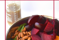 Roasted Beet, Feta & Avocado Spinach Salad Recipe