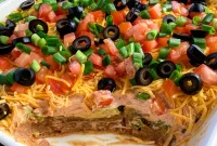 Authentic Mexican 7-Layer Bean Dip Recipe for Entertaining