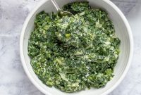 Lighter Creamed Spinach Recipe: Rich Flavor, Fewer Calories