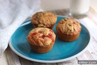 Peanut Butter & Jelly Muffins with Gluten-Free Option