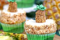 Moist Pineapple Cupcakes with Cream Cheese Frosting