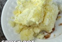 Slow-Cooker Lemon Poke Cake Recipe That Stays Moist