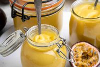 Vibrant Vegan Passion Fruit Curd Recipe for Tarts & Toast