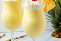 Creamy Pineapple Milkshake Recipe – Tropical Smoothie Treat
