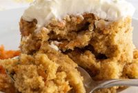 Quick Carrot Mug Cake Recipe for One in 2 Minutes