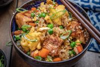 Griddle Chicken Fried Rice Recipe — Quick, Crispy & Flavorful