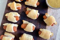 Mini Carrot Dogs in a Blanket Recipe — Party Appetizer Idea