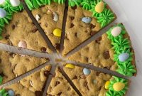 Easter Cookie Cake Recipe: Soft Sugar Cookie Layer with Frosting