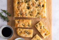 Homemade Garlic & Herb Focaccia Recipe From Scratch