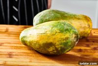 How to Slice and Prepare a Papaya Quickly