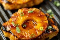 Hawaiian-Style Grilled Pork Chops with Pineapple Glaze