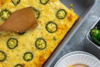 Cheesy Jalapeño Corn Casserole Recipe for Crowd-Pleasing Flavor