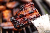 Sticky Sweet Glazed Grilled Pork Belly Recipe