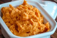 Maple-Glazed Mashed Sweet Potatoes Recipe
