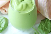 Mango Avocado Smoothie Without Banana — Creamy Tropical Drink