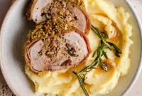Prosciutto and Pistachio Stuffed Pork Tenderloin Recipe
