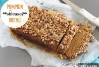 Pumpkin Streusel Quick Bread with Cinnamon Crumble