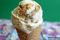 Cookie Milk Ice Cream Recipe for Ice Cream Tuesday