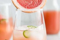 Spicy Grapefruit Margarita Recipe — Zesty Cocktail with Chili Salt Rim