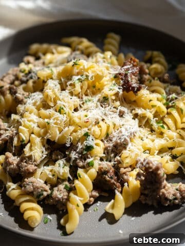 fennel sausage pasta