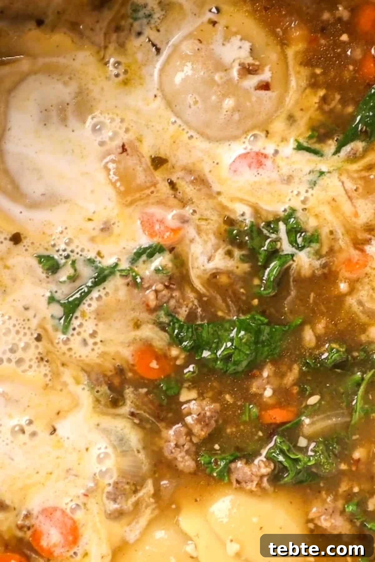 Creamy Sausage Ravioli Soup Recipe for Cozy Weeknight Dinners 6 ravioli soup with cream