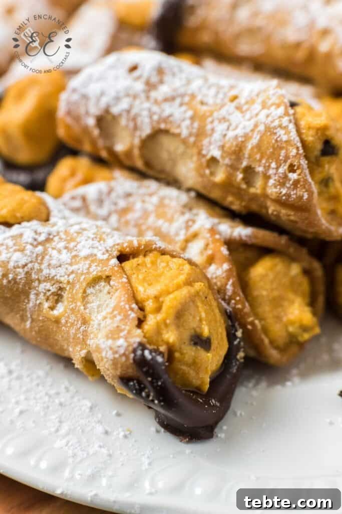 Pumpkin Cannoli Recipe Pumpkin Cannoli Recipe