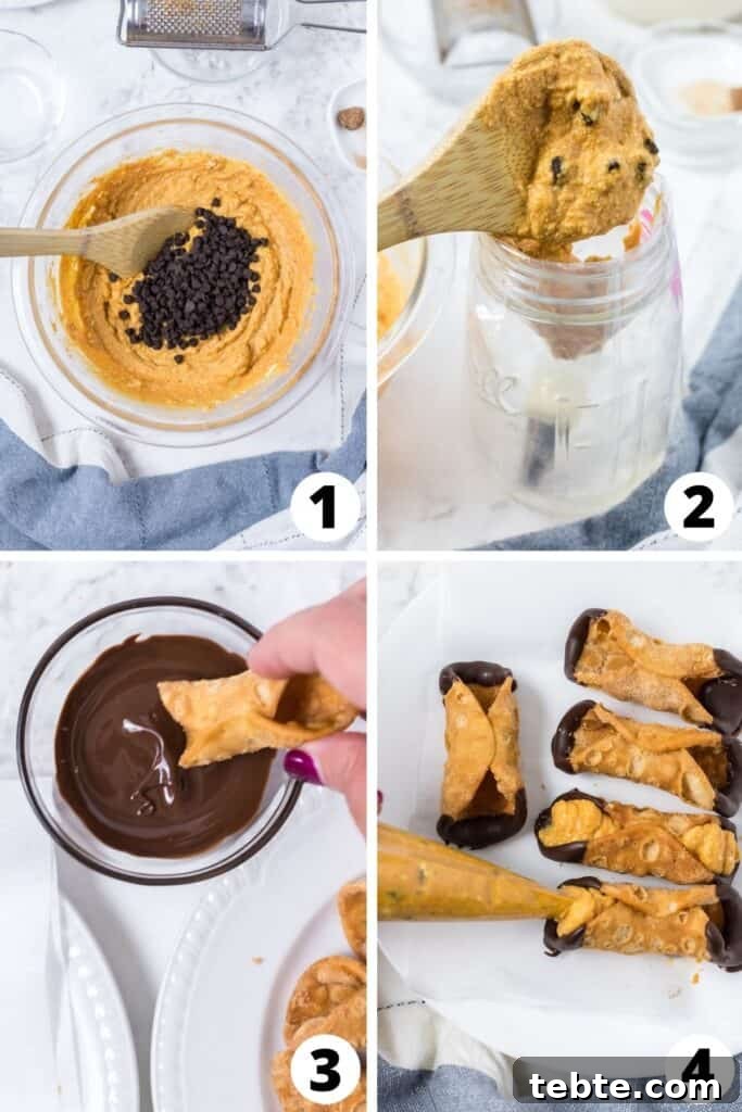 Pumpkin Chocolate Cannoli Pumpkin Chocolate Cannoli