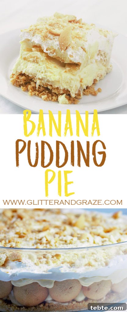 Creamy Southern Banana Pudding Pie Recipe 9 banana pudding pie