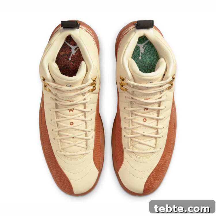 Eastside Golf x Jordan Brand Unveil Exclusive Air Jordan 12 Collaboration 5 Eastside Golf x Air Jordan 12 - 4