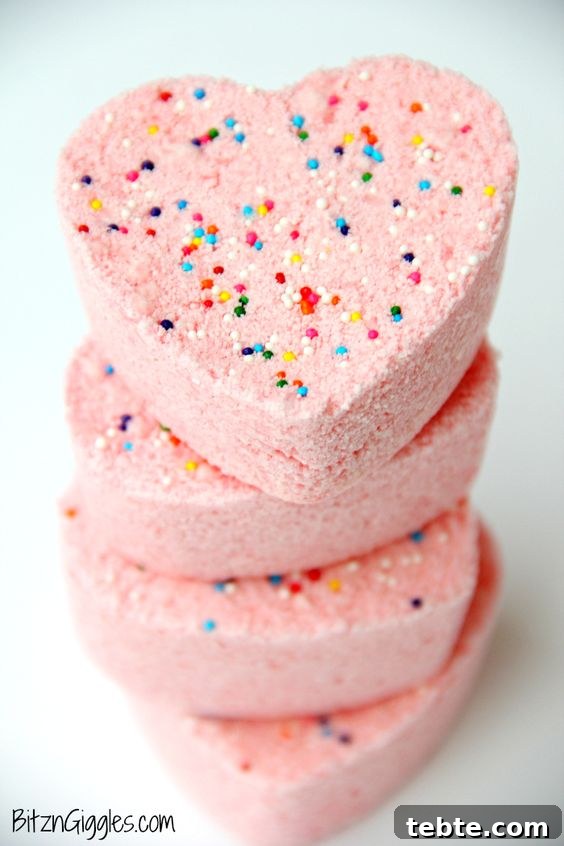 35 Unique Bath Bomb Ideas for Luxury Soaks and Gifts 18 Rainbow Sprinkle Bath Bomb