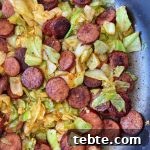 Sausage and Cabbage Skillet Dinner Recipe for Quick Weeknights 9 img 11198 8