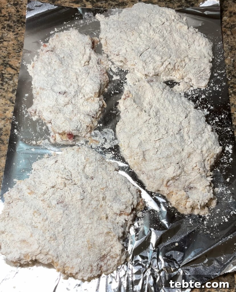 Chicken Fried Steak with White Gravy
