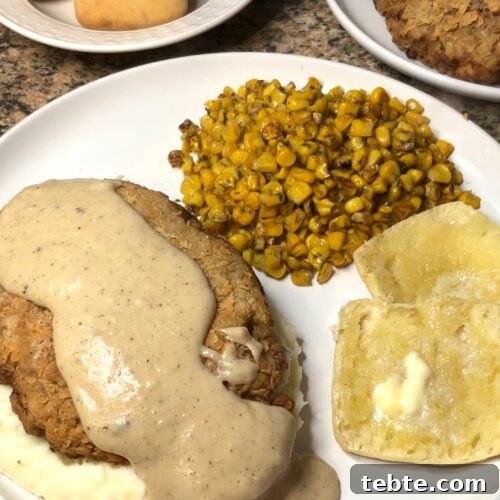 Chicken Fried Steak with White Gravy