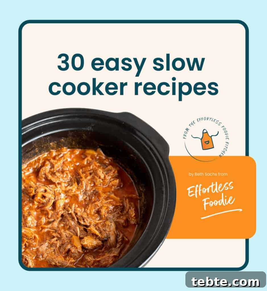 Slow Cooker Recipe eBook cover