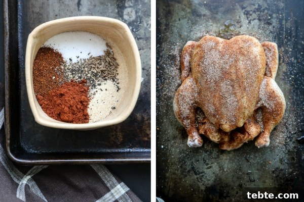 Crispy Oven-Roasted Rotisserie Chicken — Gluten-Free Recipe 4 Magic At-Home Rotisserie Chicken Recipe with Smoky Seasoning Rub