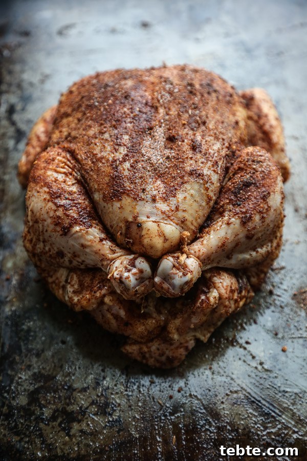 Crispy Oven-Roasted Rotisserie Chicken — Gluten-Free Recipe 5 Magic At-Home Rotisserie Chicken Recipe with Smoky Seasoning Rub