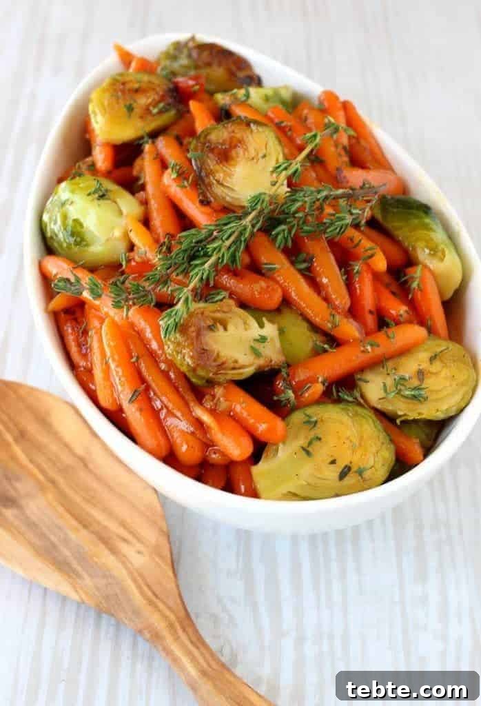 Delicious Vegetables Even Picky Eaters Will Love 7 Whiskey Glazed Baby Carrots and Brussels will be the side dish star at your holiday table!