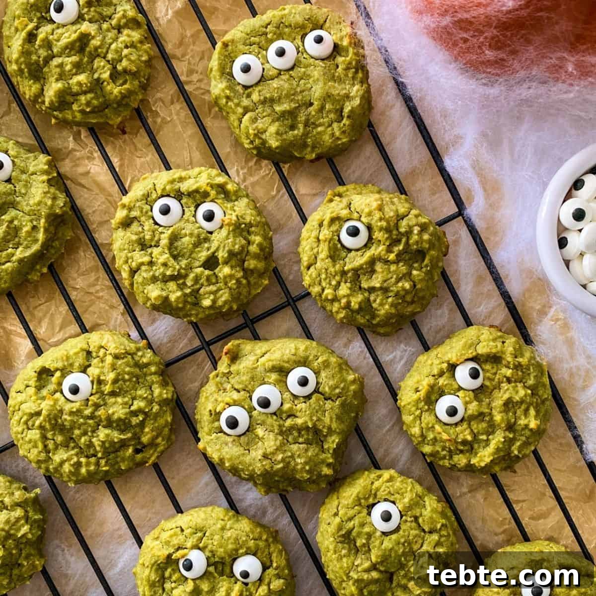 Healthy Halloween Cookies