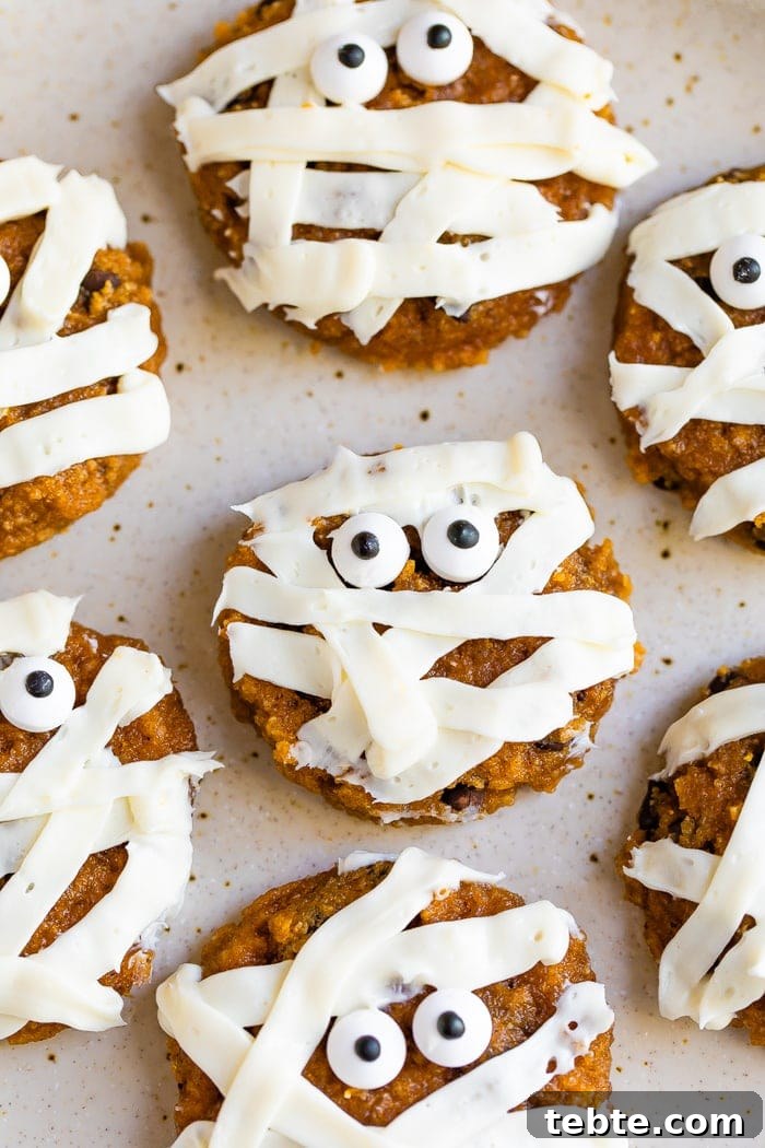 Mummy Cookies
