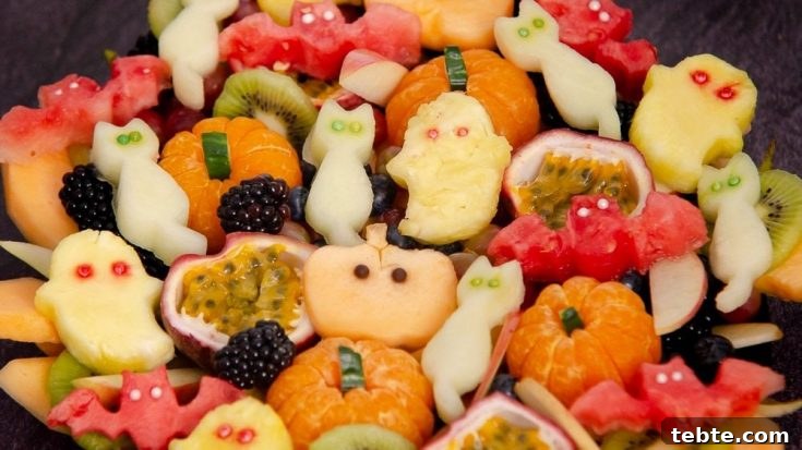 Halloween Fruit Salad