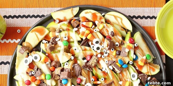 Halloween Dessert Nachos