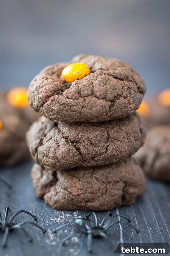 Dark Chocolate Monster Cookies
