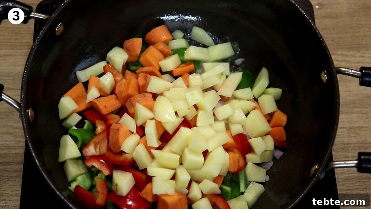 Mediterranean Chicken Stew with Olives, Tomatoes & Herbs 6 addition of vegetables to the pot to make one pot chicken stew.