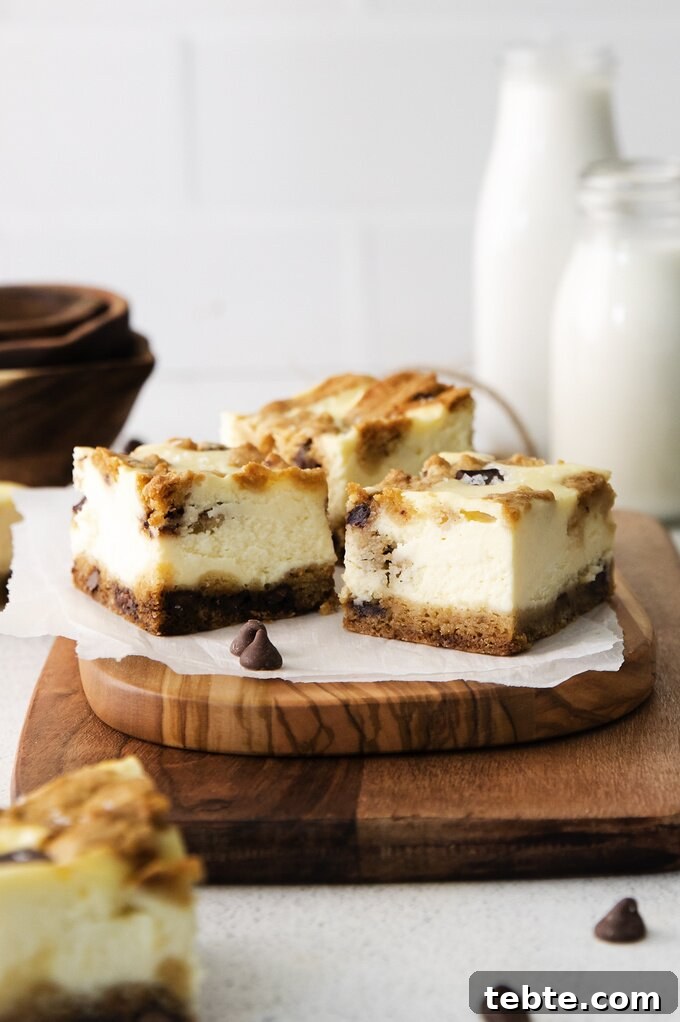 Chocolate Chip Cheesecake Bars Recipe – Creamy, Crowd-Pleasing Dessert 6 img 14334 12