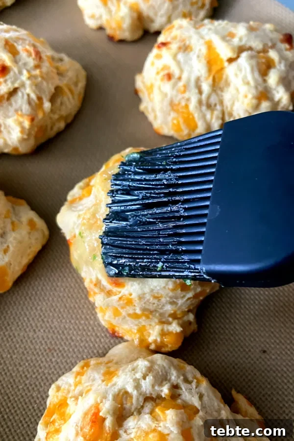 Cheddar Bay Biscuits Copycat Recipe from Red Lobster 5 cheddar bay biscuit topping