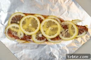 Adding the lemon slices