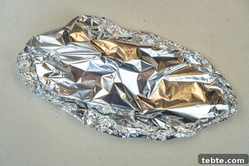 Crimping the foil
